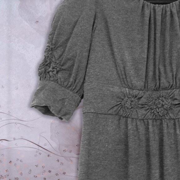 Jones New York Gray Midi Dress - Picture 4 of 4